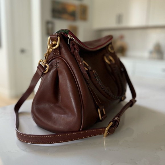 Dooney & Bourke Chesnut Satchel - Picture 2 of 10